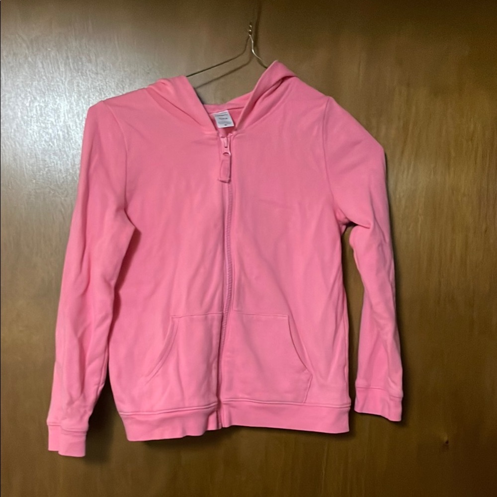 Carter's Pink Sweatshirt Soft Knit Hoodie